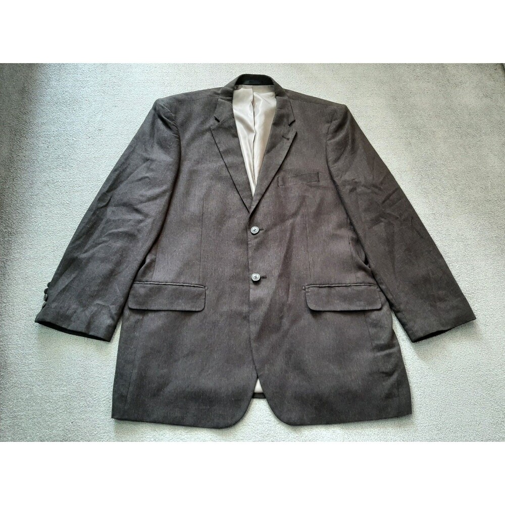 Butler and Webb Men's Suit Separate Size 44 Long Charcoal Black